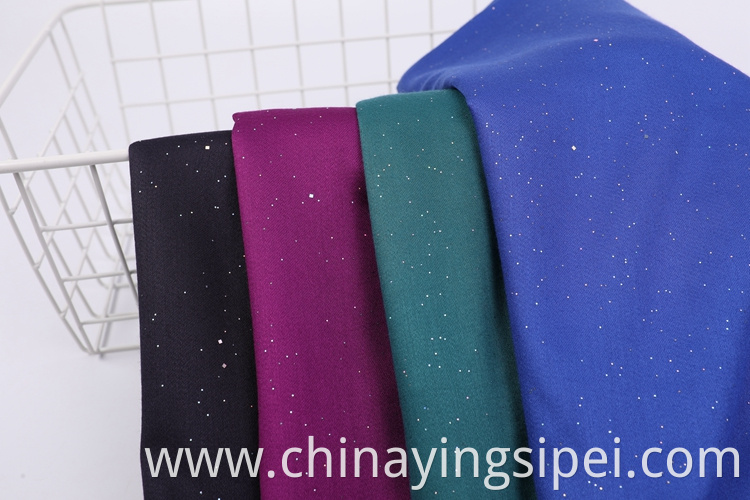 Popular modern design soft dyed rayon satin fabric